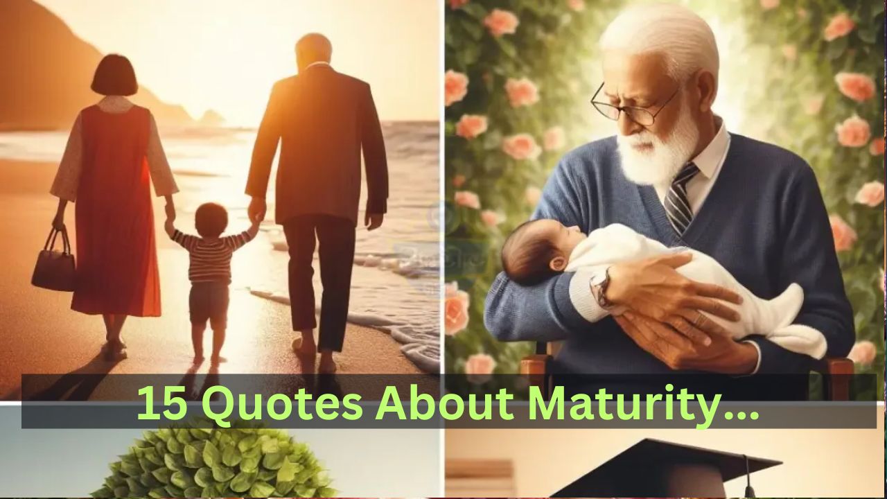 15 Quotes About Maturity