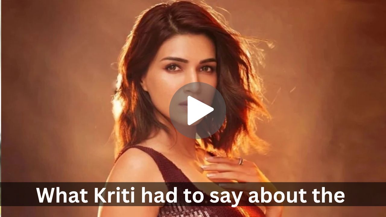 What Kriti had to say about the remuneration of male actors