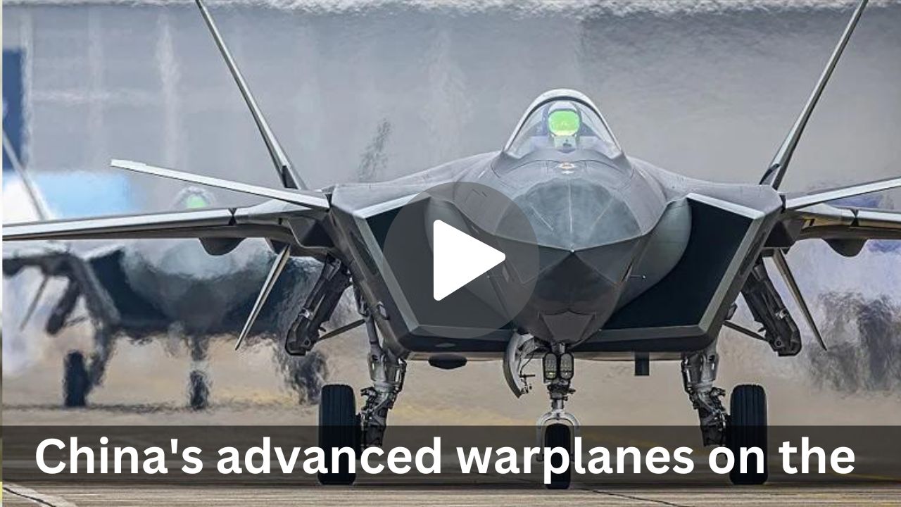 China’s advanced warplanes on the Indian border!