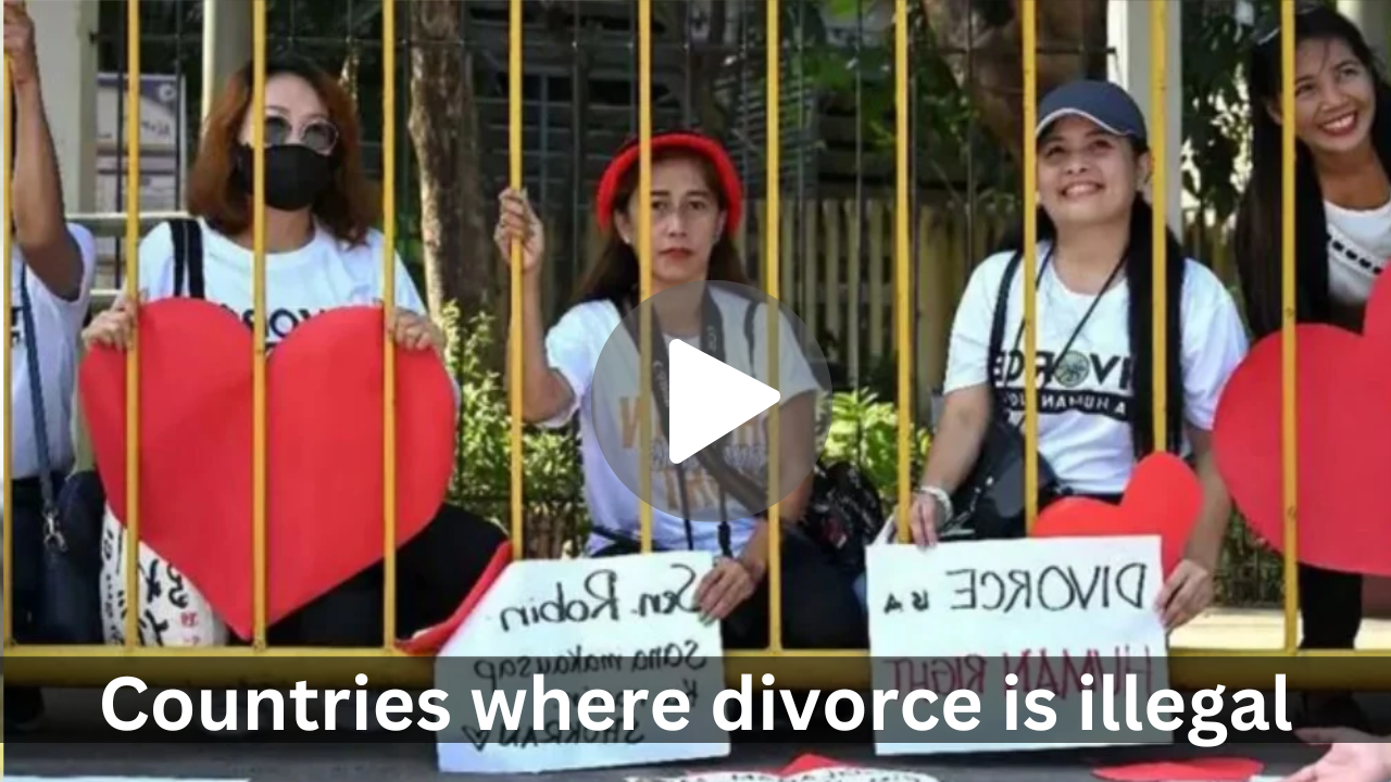 Countries where divorce is illegal