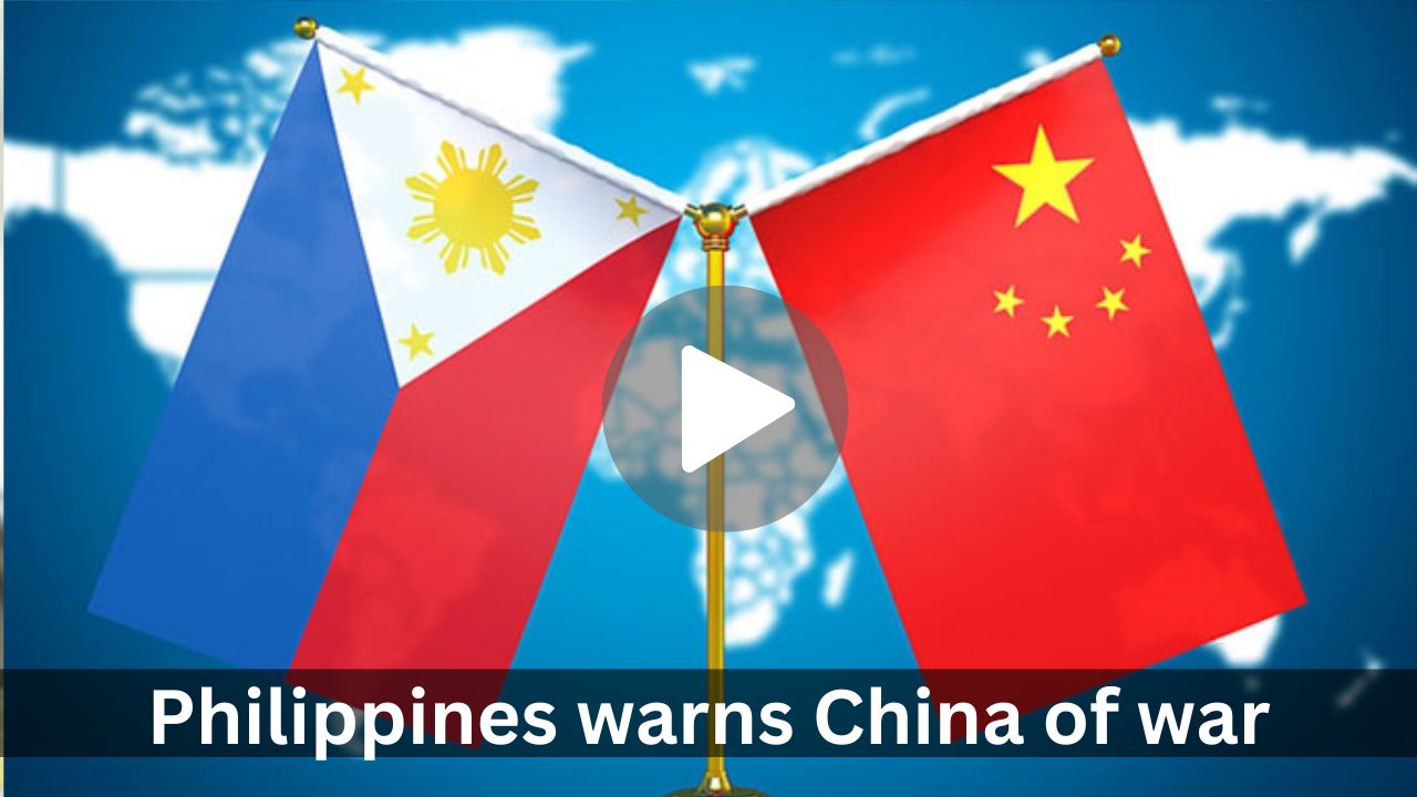Philippines warns China of war