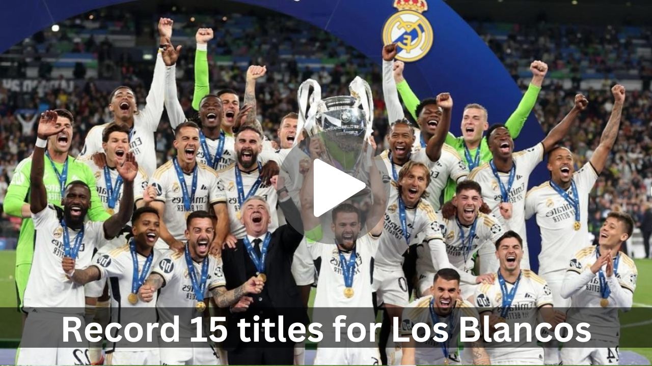 Record 15 titles for Los Blancos