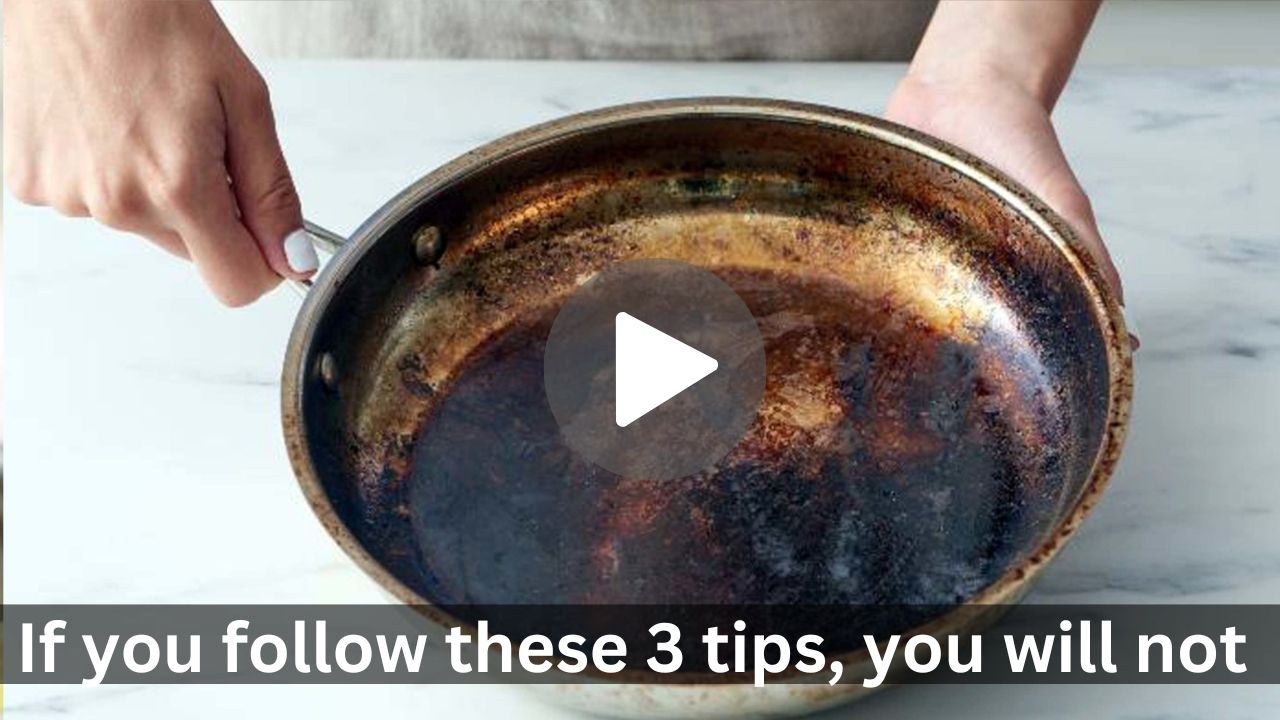 If you follow these 3 tips, you will not get any cooking marks on the pan
